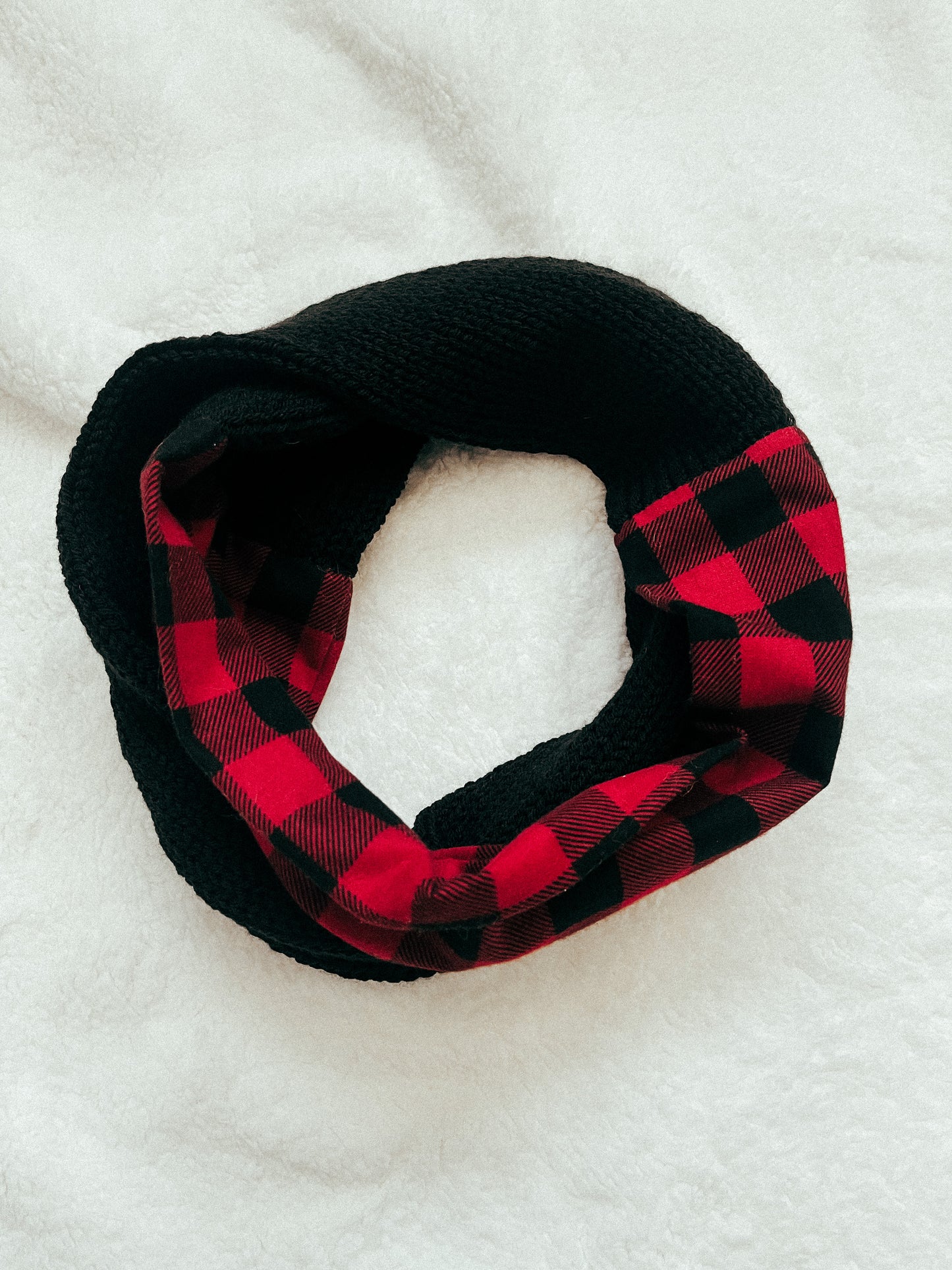 Flannel Knit Scarf