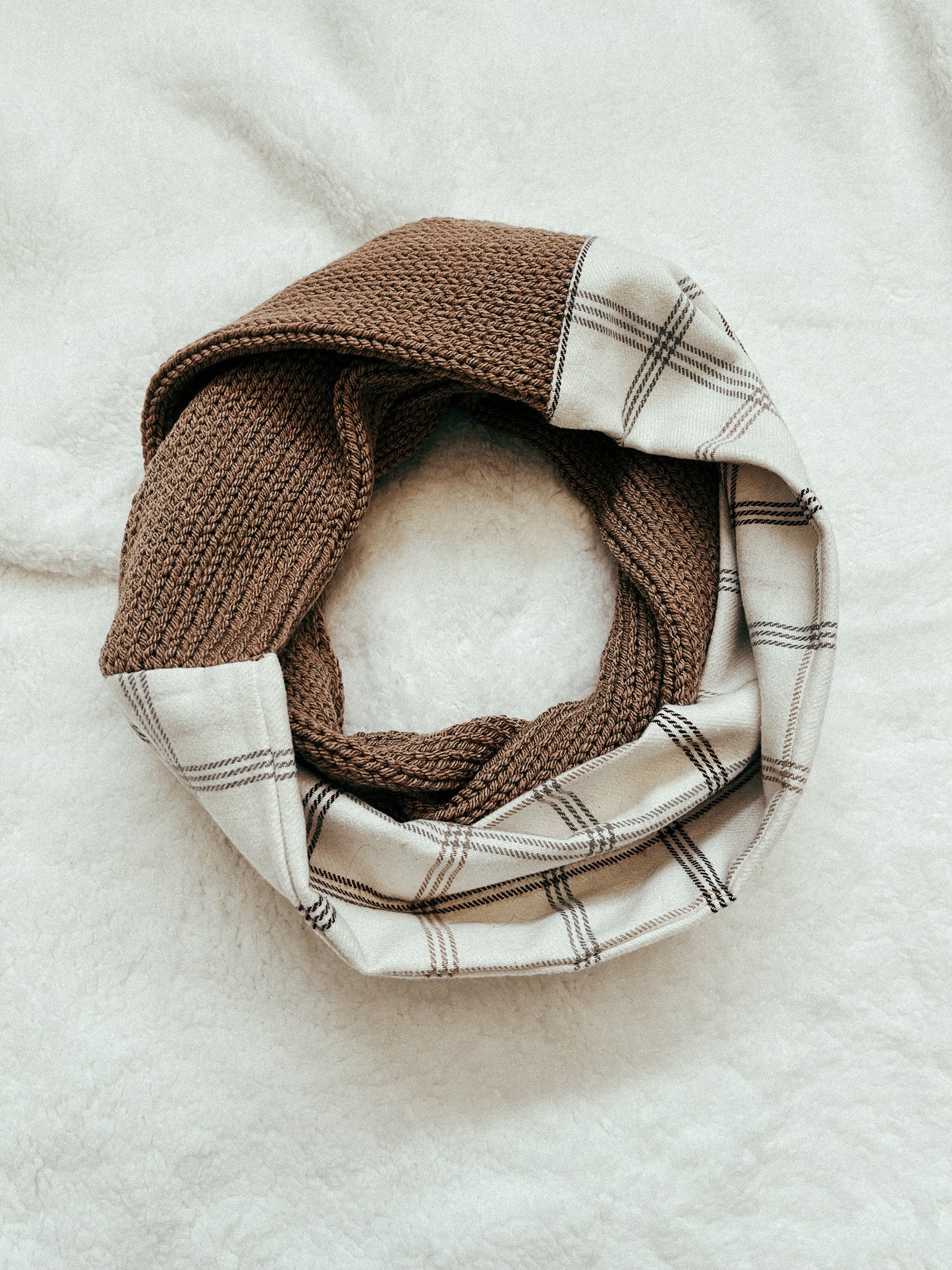 Flannel Knit Scarf