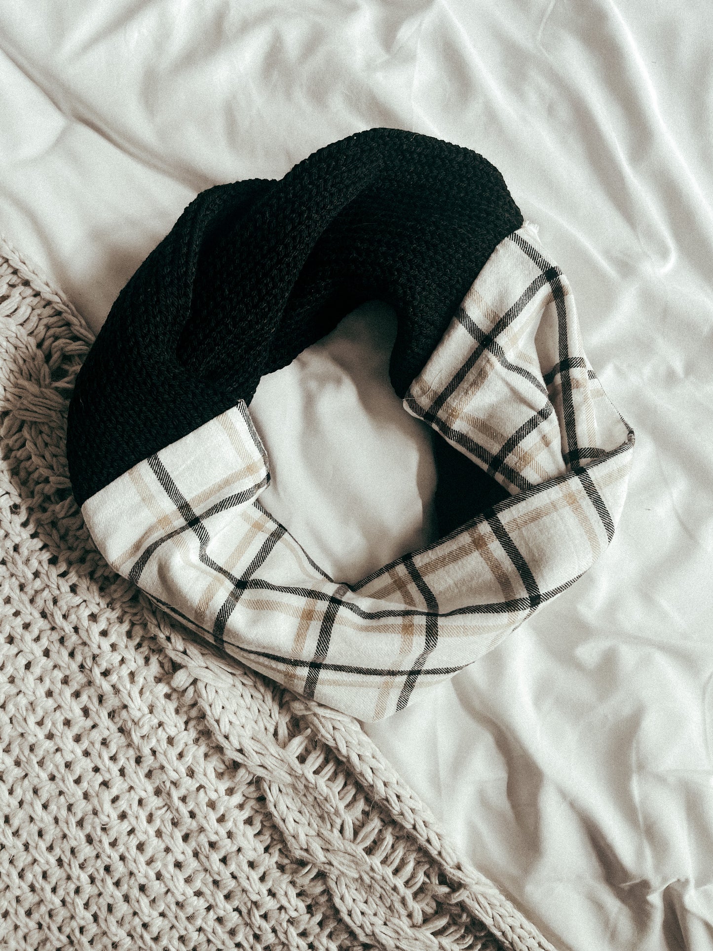 Flannel Knit Scarf