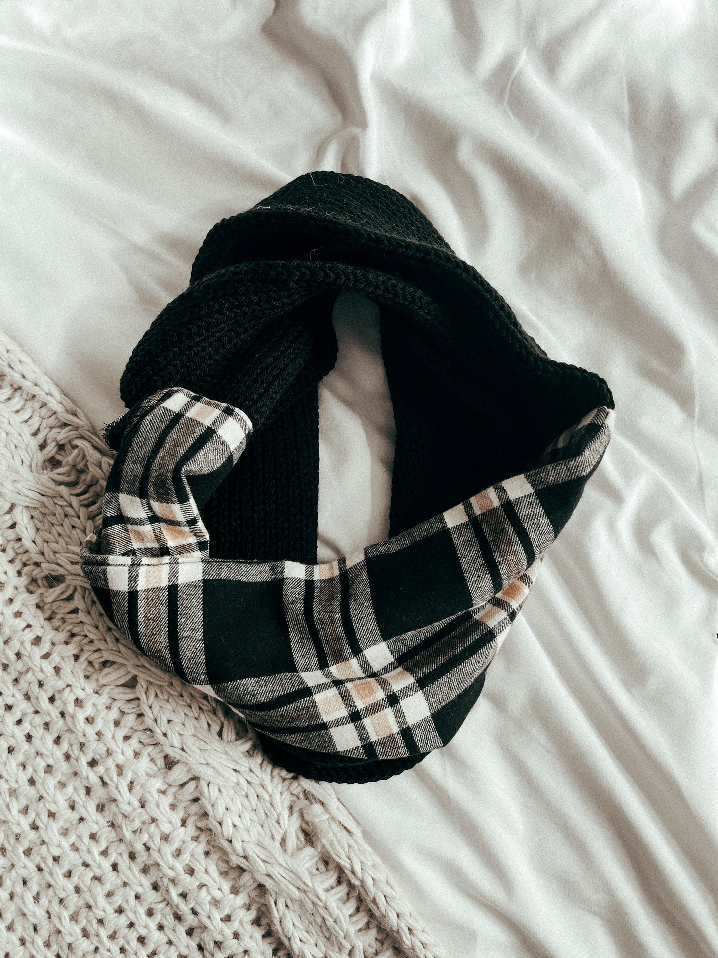 Flannel Knit Scarf